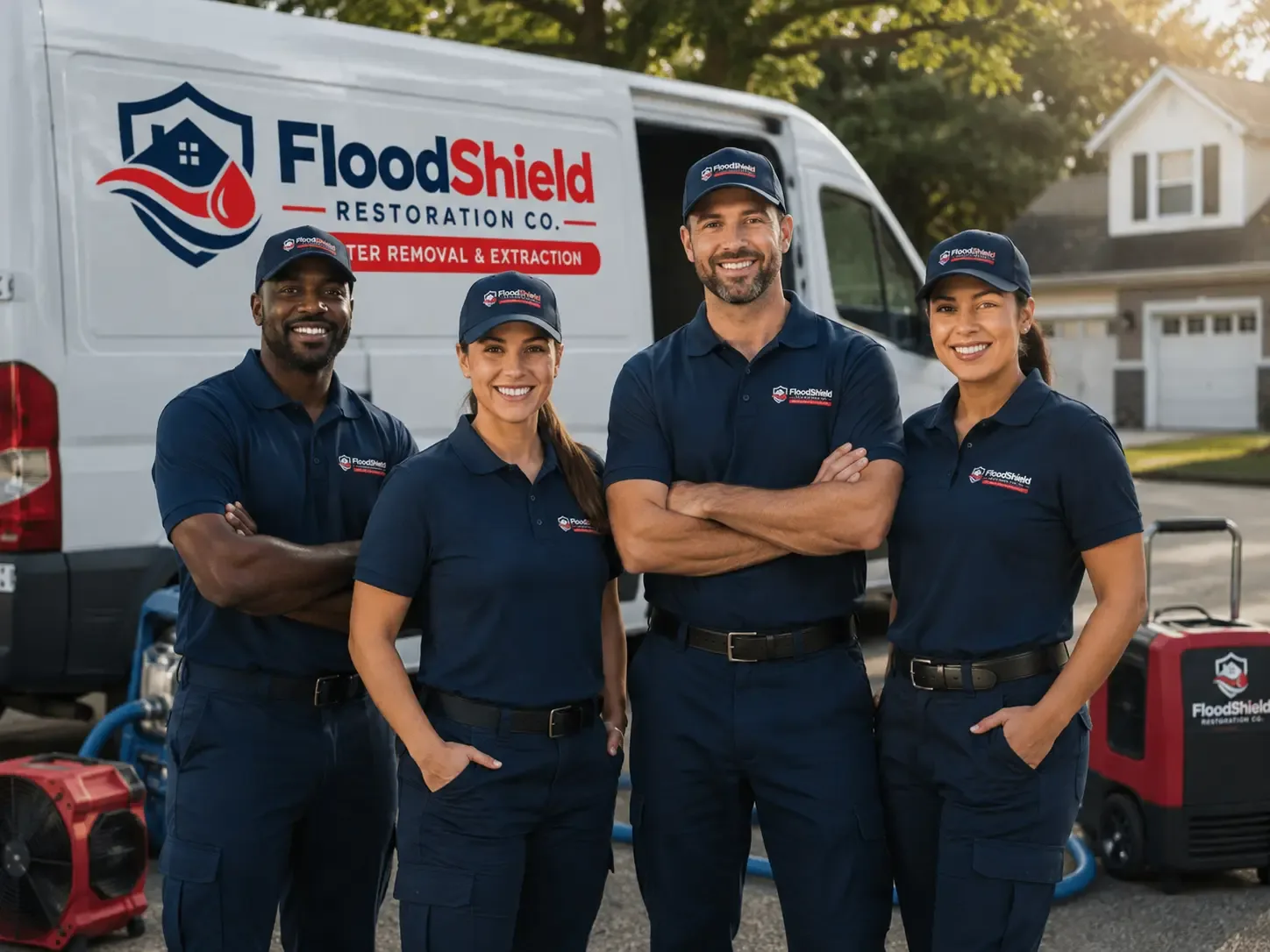 Flood Damage Restoration company in Pledger, TX
